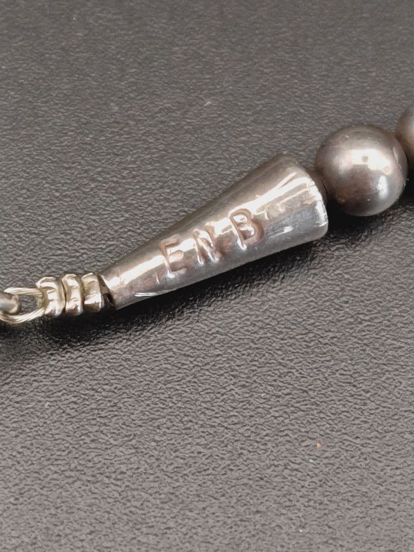 インディアンジュエリー◎ナバホパールネックレス◎ENB◎silver925