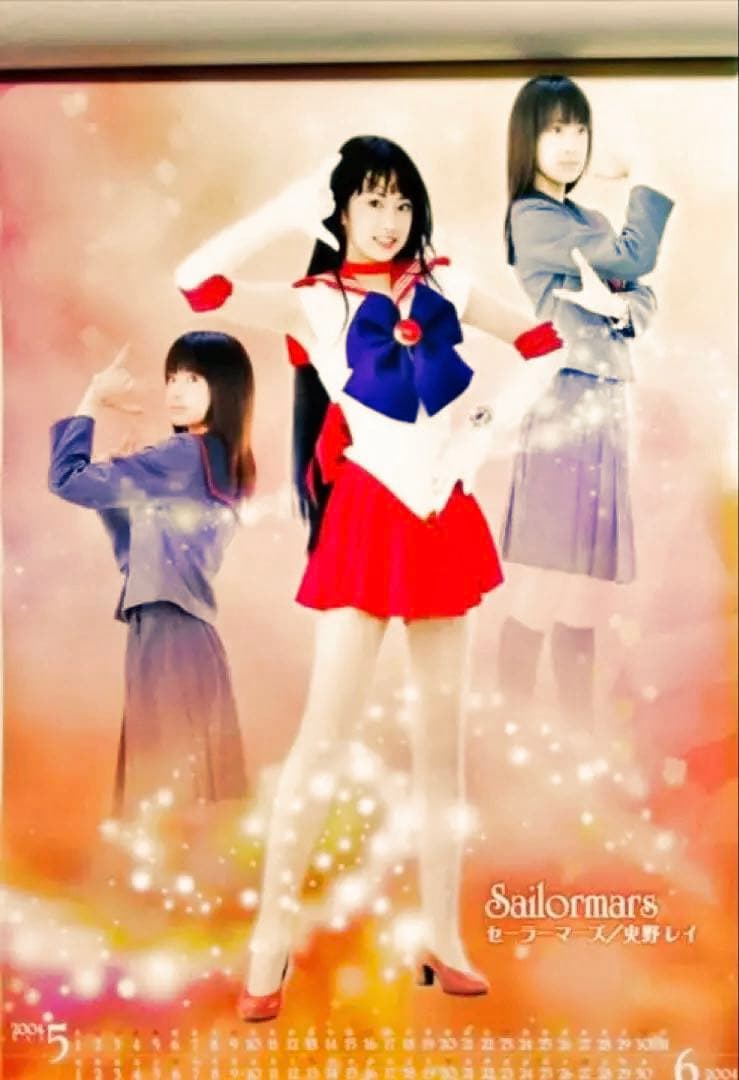 こ*く様 美少女戦士セーラームーン 実写版 2004 カレンダー