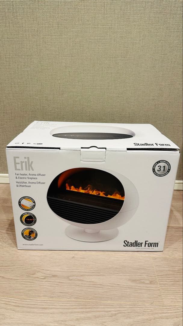 Stadler Form Erik ファンヒーター アロマディフューザー