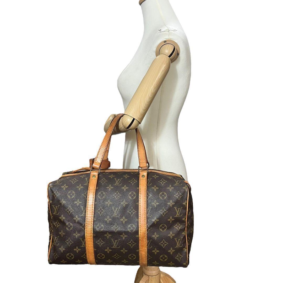 【鑑定済】ルイヴィトン　モノグラム　サックスープル　ボストンバッグ　旅行用バッグ