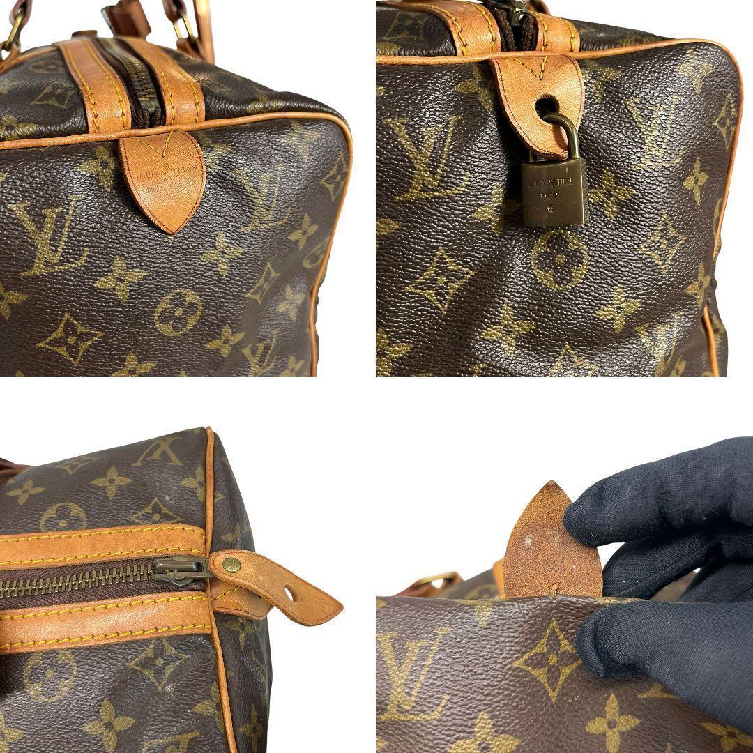 【鑑定済】ルイヴィトン　モノグラム　サックスープル　ボストンバッグ　旅行用バッグ