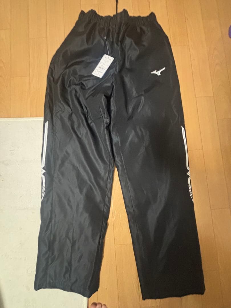Mizuno XL ブラック中綿入り ジャケット・パンツセット