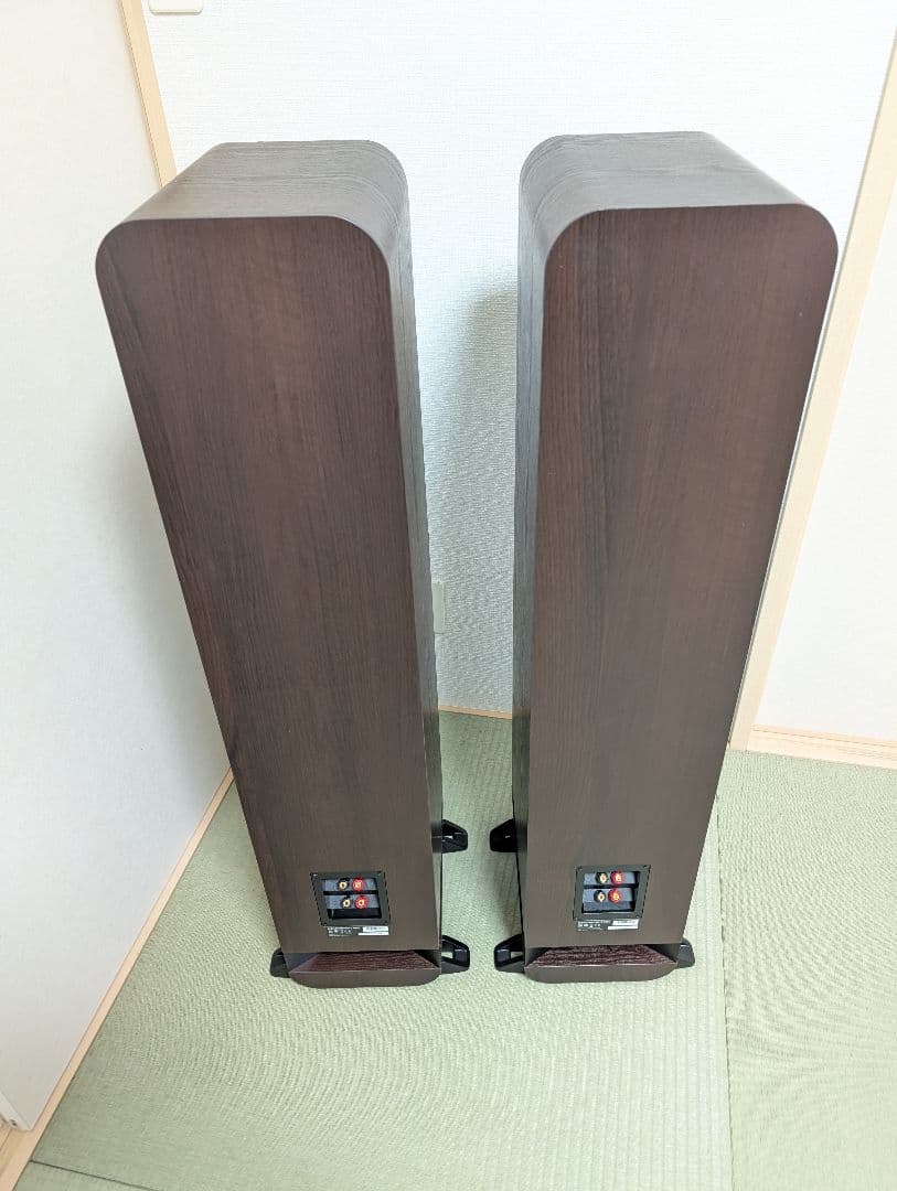 【動作良好・比較的綺麗】 Polk ES55 ブラウン ペア 　連番