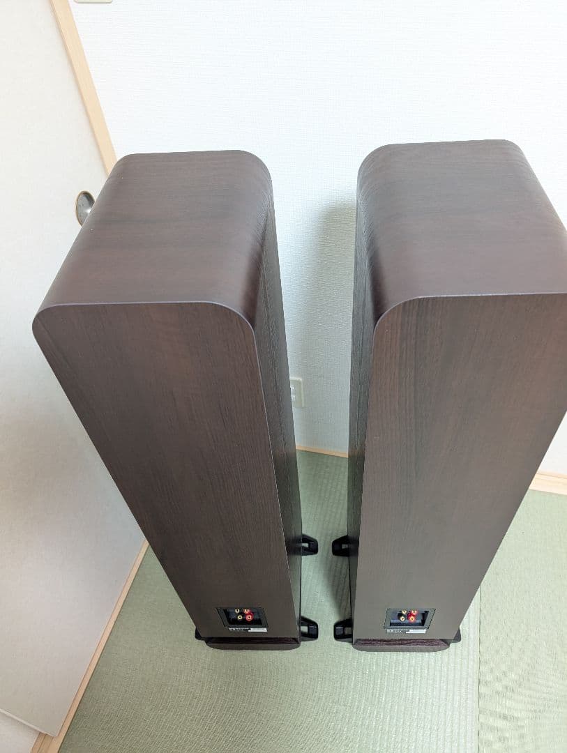 【動作良好・比較的綺麗】 Polk ES55 ブラウン ペア 　連番