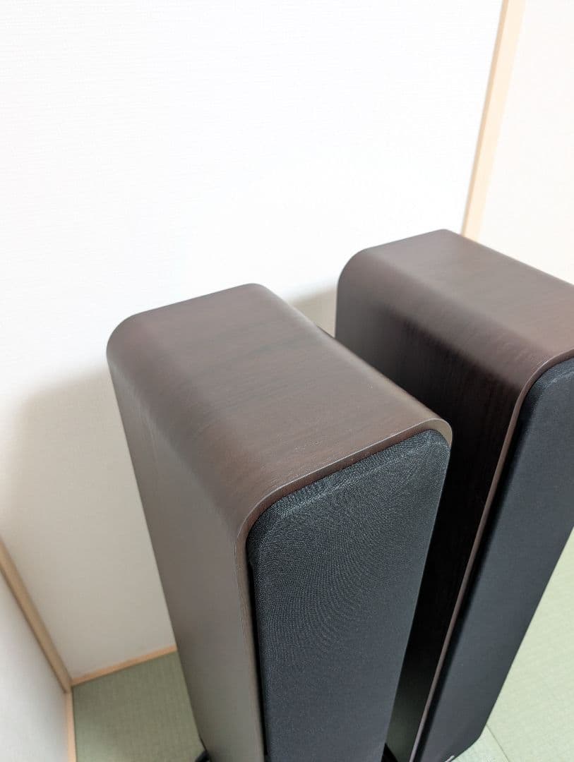 【動作良好・比較的綺麗】 Polk ES55 ブラウン ペア 　連番