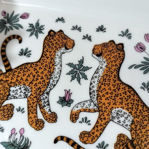 フランス HERMES エルメス レオパード アッシュトレイ ヴィドポッシュ