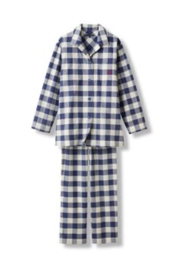 RALPH LAUREN  ストーンヒルギンガム テーラードパジャマＬ