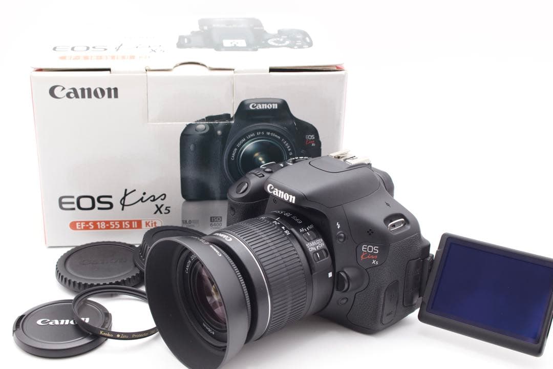 最終価格❣️新品級✨Canon EOS Kiss X5 ✨外箱✨スマホ転送可能