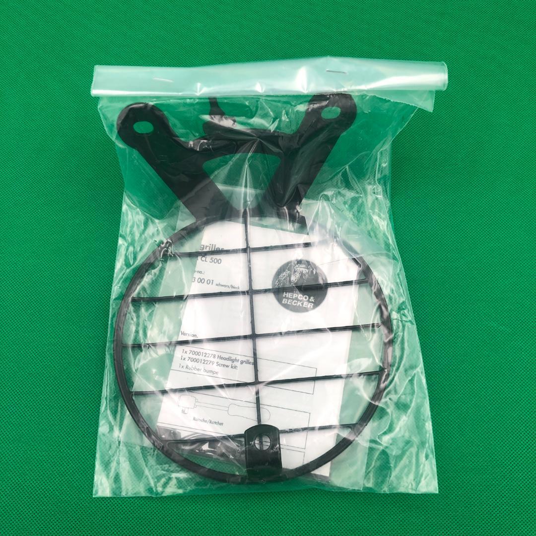 ヘプコ&ベッカー　ヘッドライトグリル　HONDA　CL250　CL500　新品