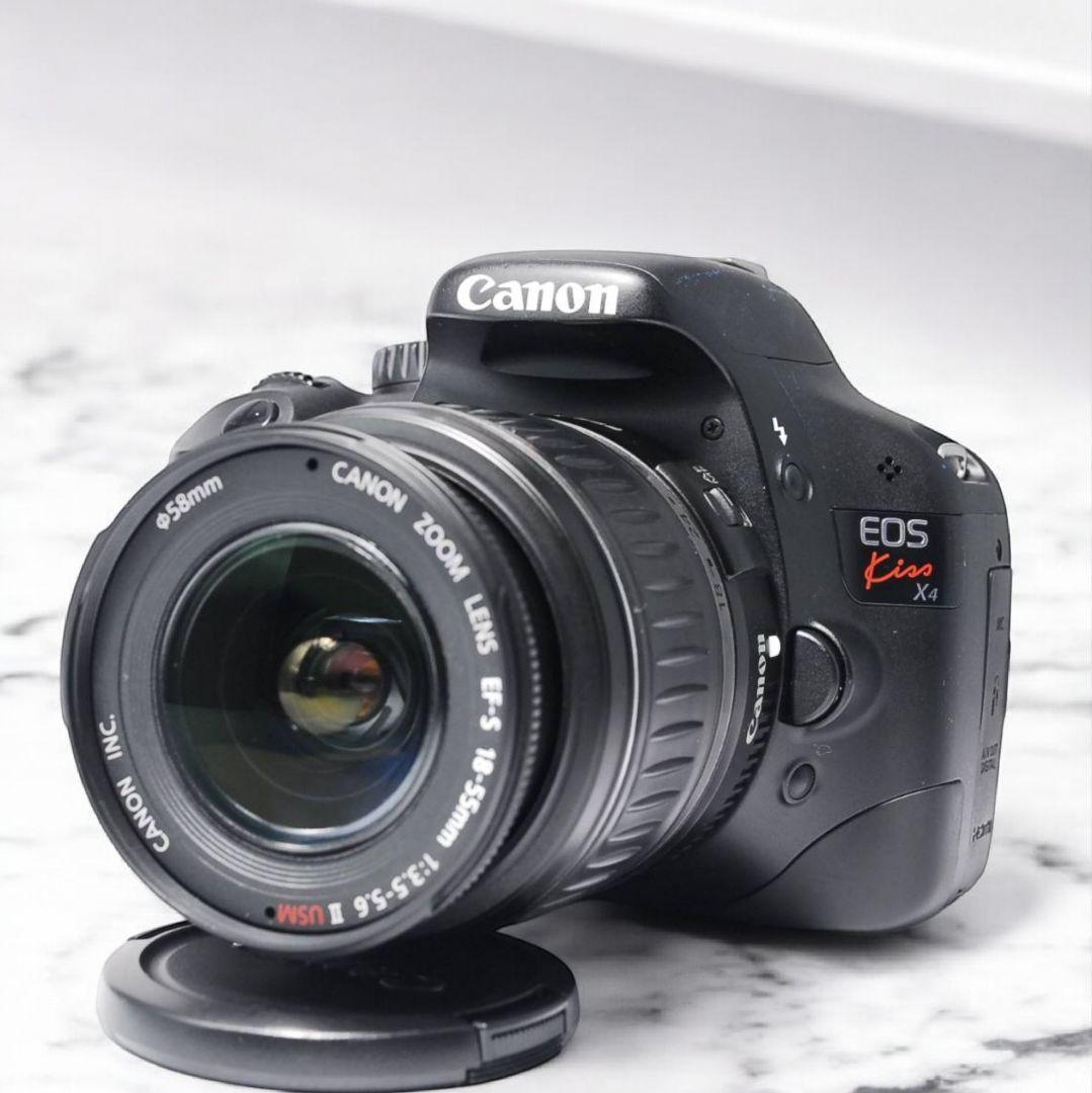 ♥超美品♥Canon Kiss X4☆一眼レフカメラ☆動作良好 初心者おすすめ