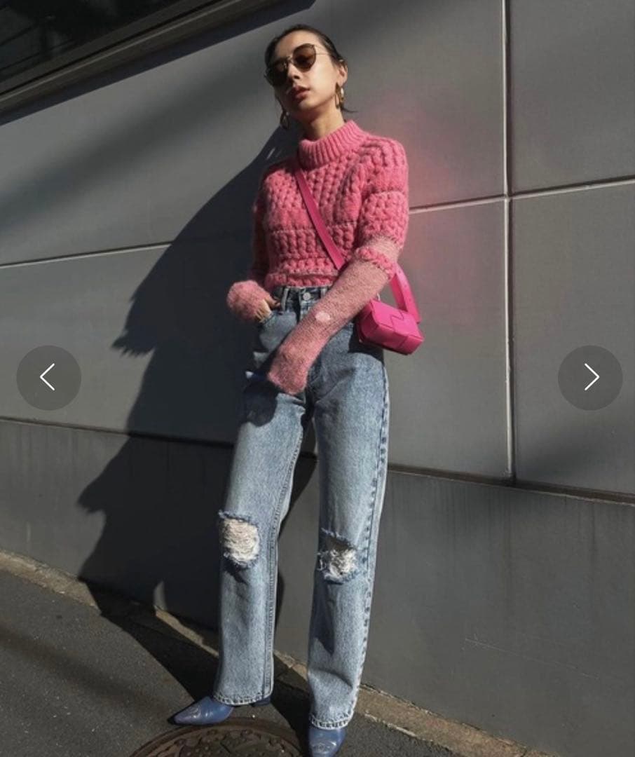 AMERI CRASH SLIM STRAIGHT DENIM 26インチ