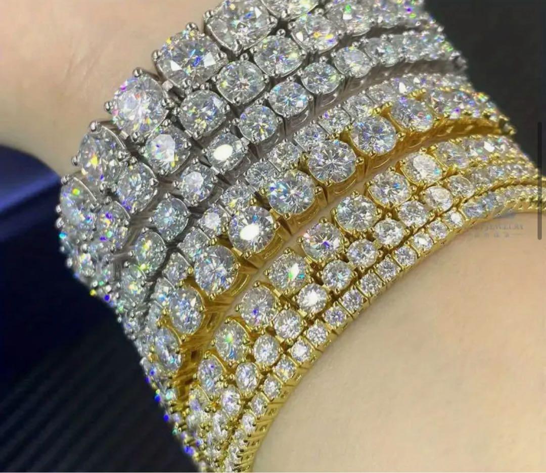 【衝撃の輝き】本物志向のあなたへ｜モアサナイト×S925（証明書付）