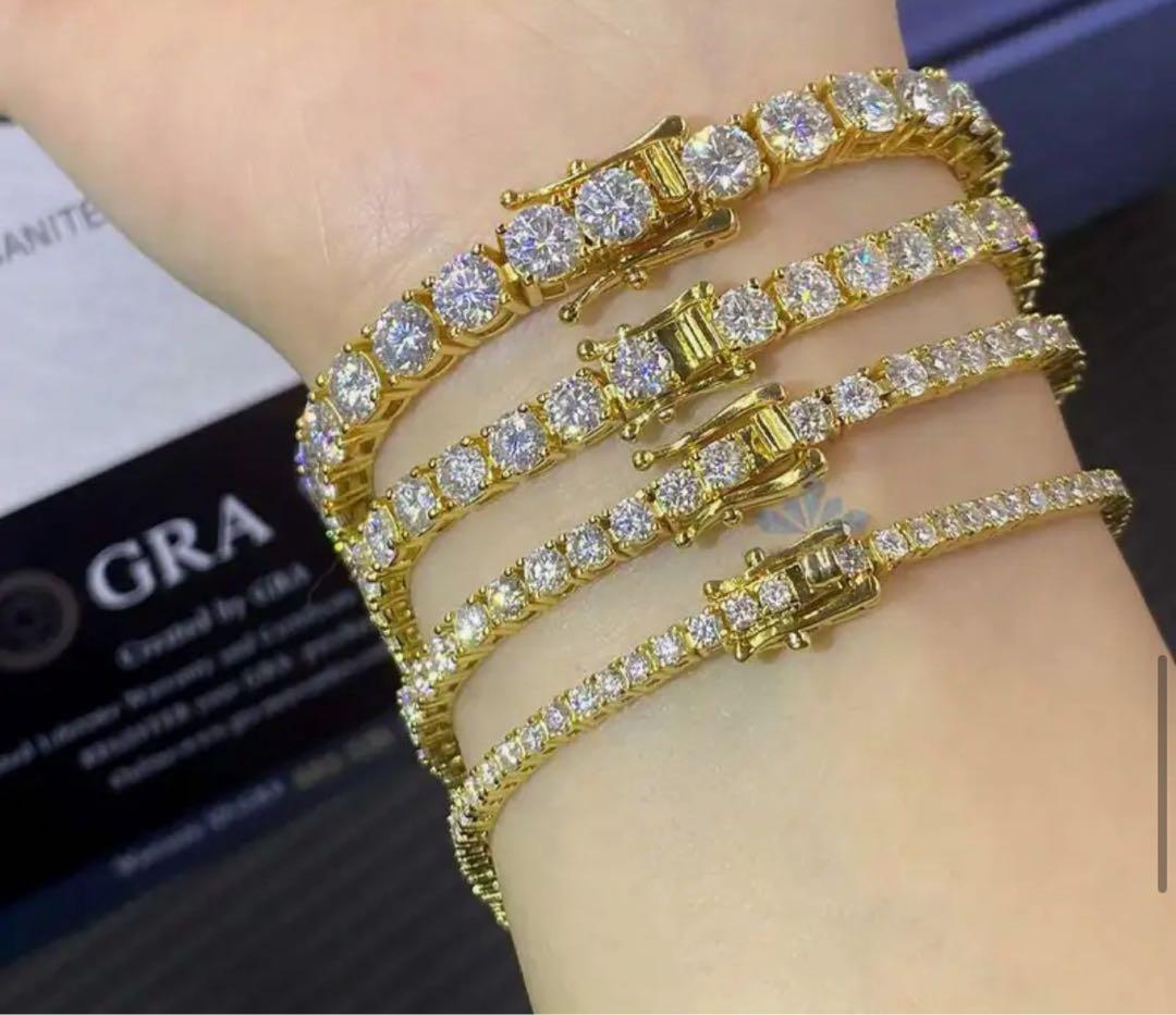 【衝撃の輝き】本物志向のあなたへ｜モアサナイト×S925（証明書付）