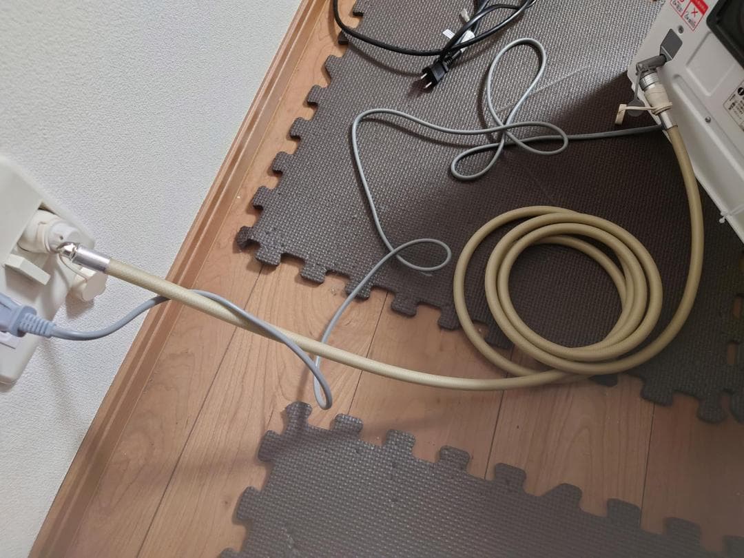 【長さ3m】大阪ガス ガスコード 180-0032 (ゴールド) [都 M210