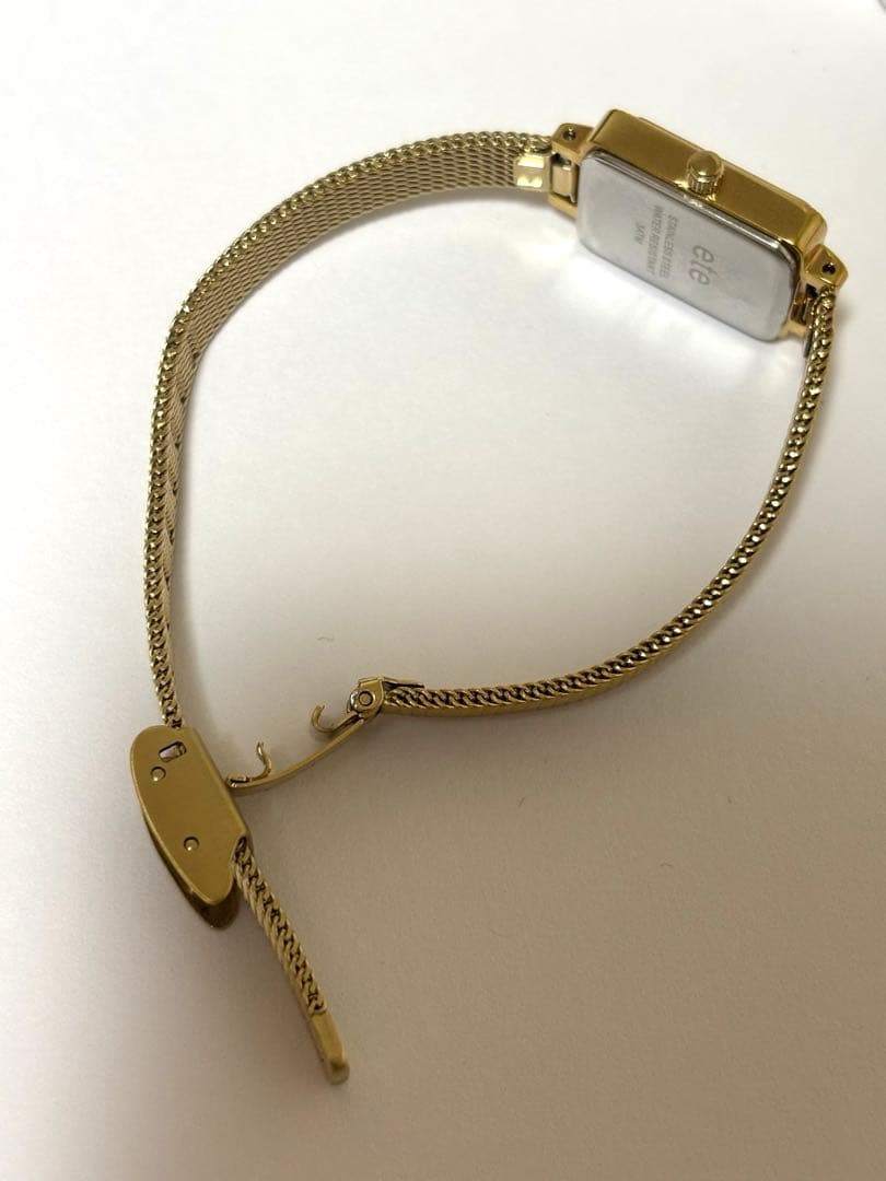 美品⭐︎ete ゴールド メッシュバンド 腕時計