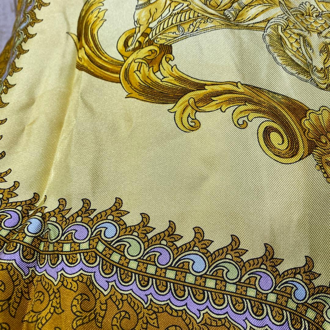 GIANNI VERSACE バロックシャツ シルク100% イタリア製 派手柄