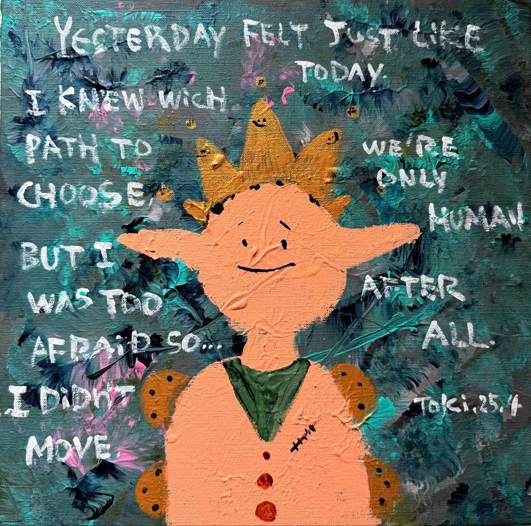 詩*音様 TOKI 抽象画 KING. #148