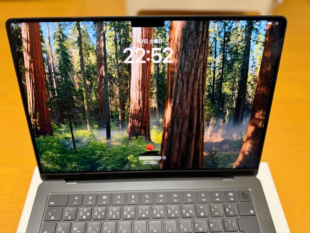 MacBook Pro M4 pro メモリ24GB ストレージ1TB