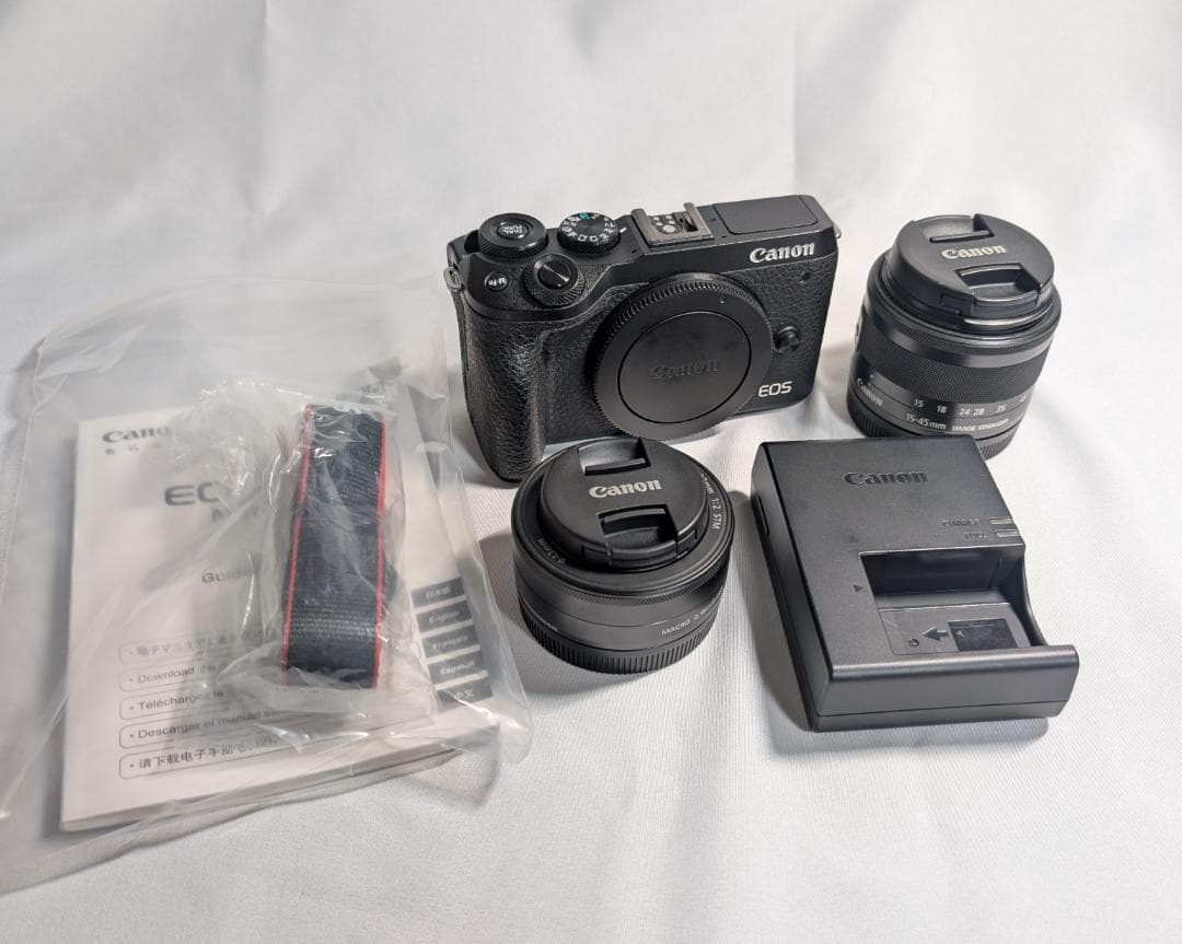 Canon EOS M6 Mark II + レンズ