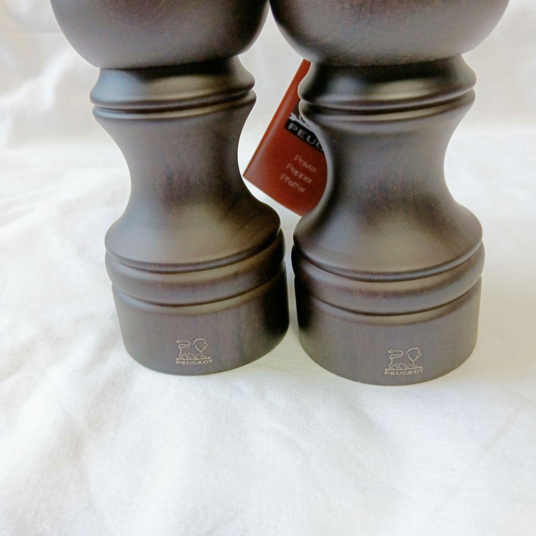 【新品】プジョー ペッパーミル ・ソルトミルのセット 13cm　チョコ色