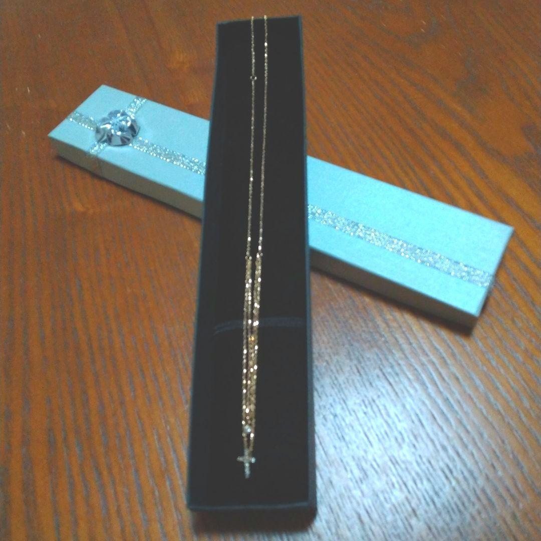 美品　k18 ピンクゴールド ネックレス