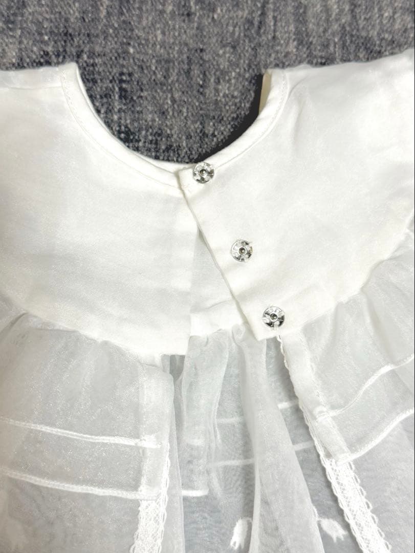 【familiar】ファミリア　ベビードレス&帽子 セット