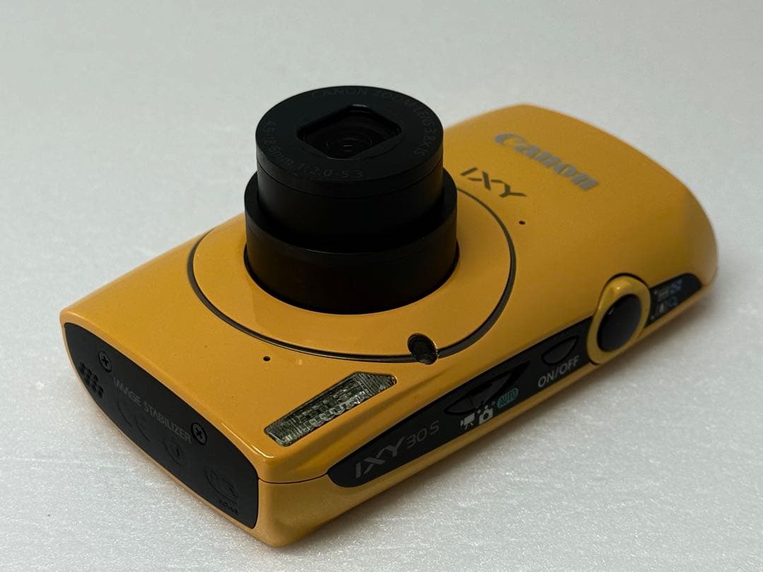 Canon IXY 30S イエロー 動作確認済 付属品一式 コンパクトデジカメ