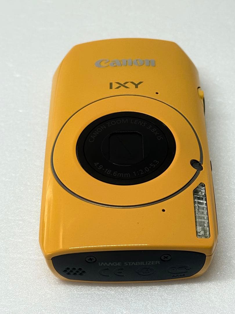 Canon IXY 30S イエロー 動作確認済 付属品一式 コンパクトデジカメ