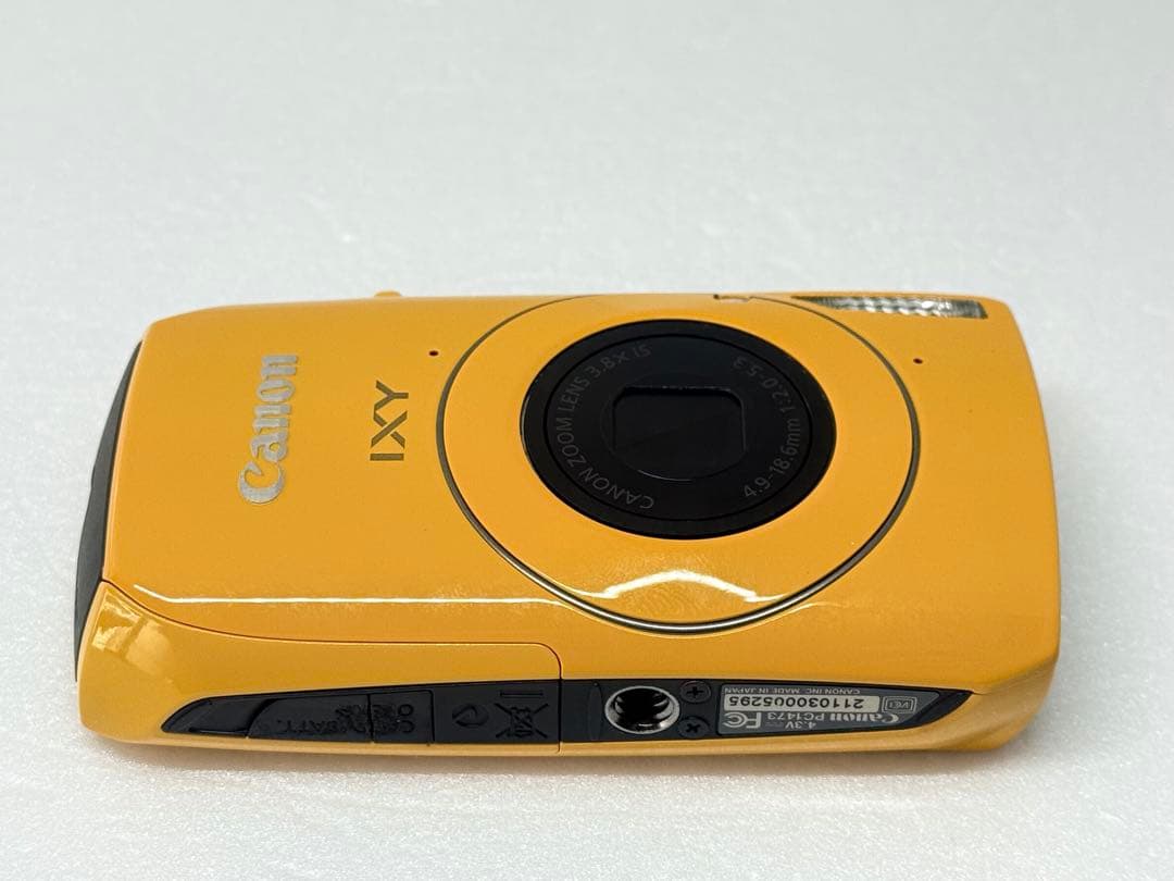 Canon IXY 30S イエロー 動作確認済 付属品一式 コンパクトデジカメ