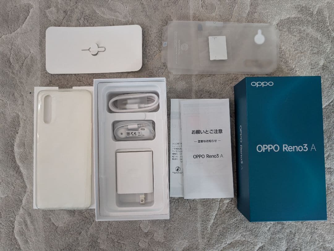 OPPO Reno3 A SIMフリー 6GB＋128GB ホワイト付属品未使用