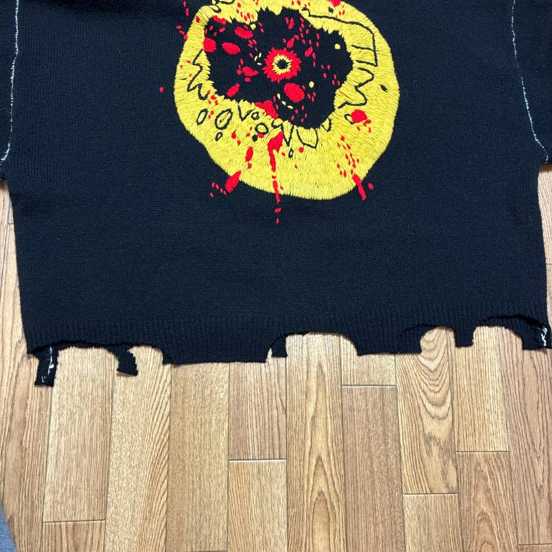 トップス SAINT MICHAEL CPFM KNIT SMILE XL