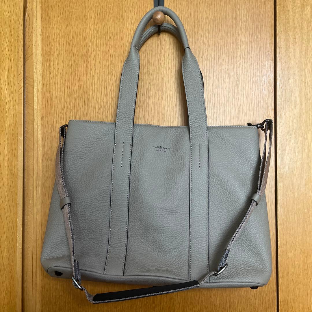 フジタカ　アルタ　レザートートバッグ　A4ジャスト