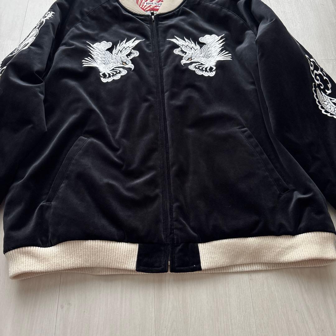 45周年記念限定モデル　HOUSTON ベロア　スカジャン