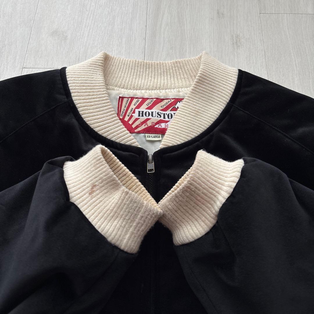 45周年記念限定モデル　HOUSTON ベロア　スカジャン