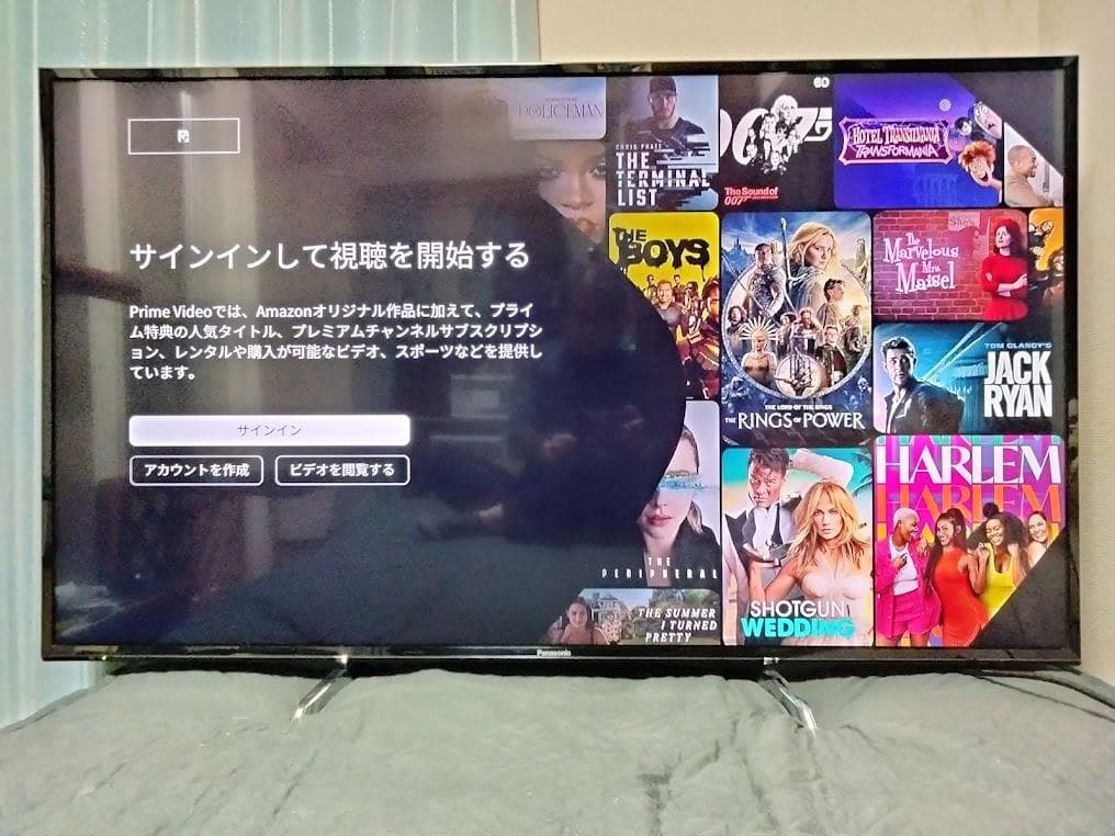 横浜駅から３０Km以内は無料配送 パナソニック ５５インチ４Kスマートテレビ