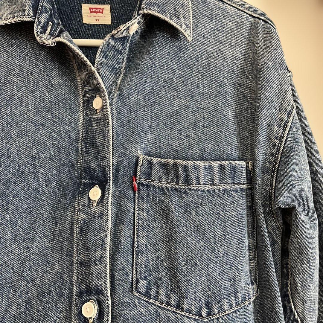 journal standard別注 オーバーサイズデニムシャツ