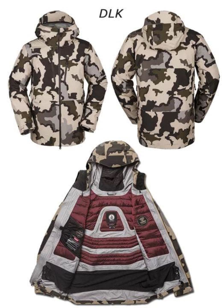 美品　VOLCOM TDS INFRARED GORE-TEX JACKET