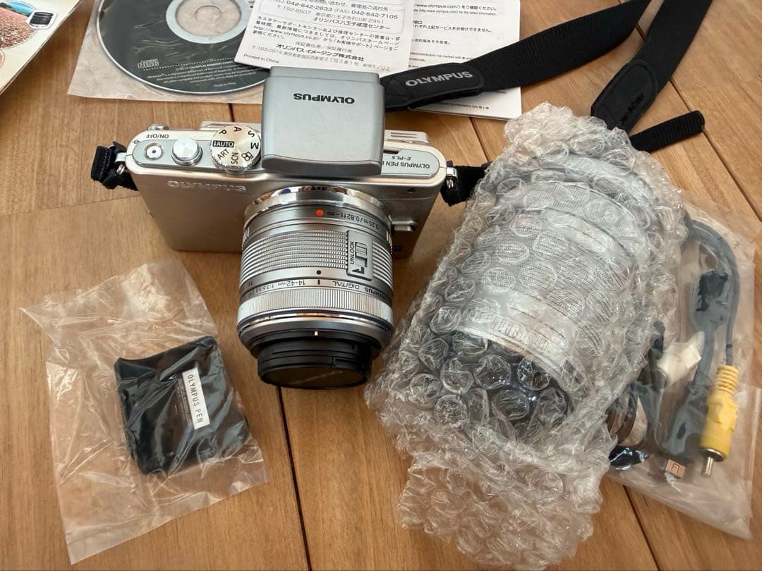 【美品】OLYMPUS 一眼 PEN Lite E-PL5 レンズ キット