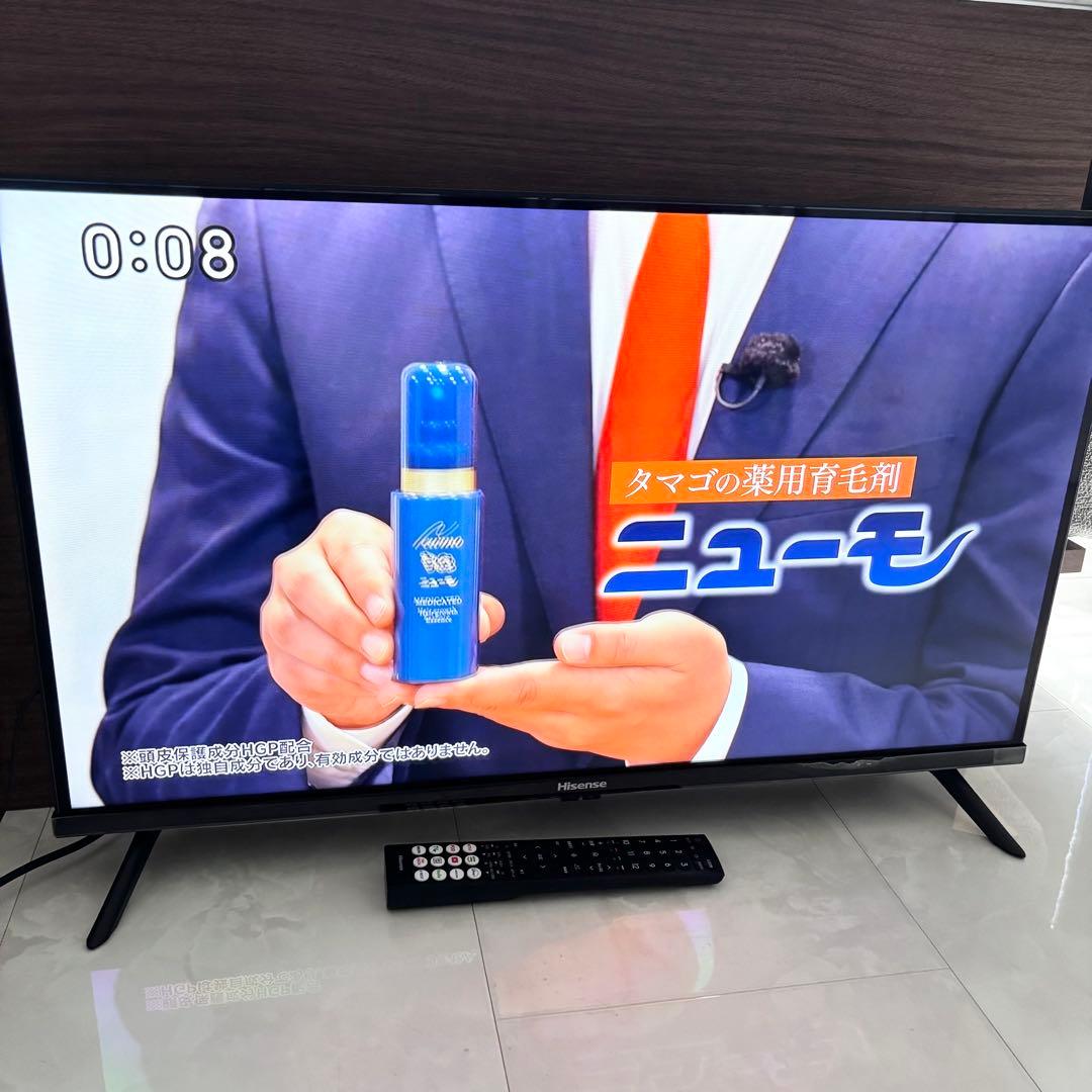 【美品】 テレビ　32V 2024年製　Hisense 送料無料