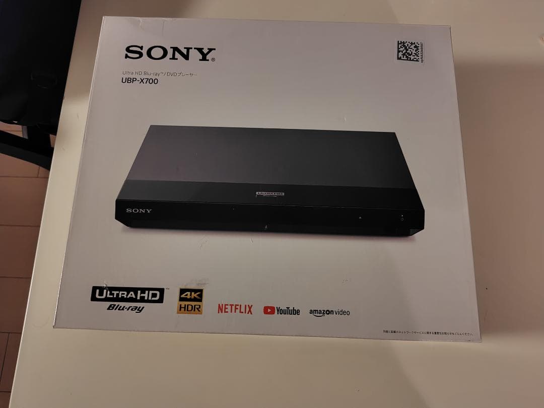 SONY UBP-X700 4K HDR ブルーレイプレーヤー