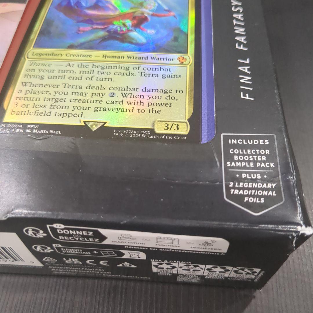 【K6】マジック ギャザ FINAL FANTASY 統率者デッキ