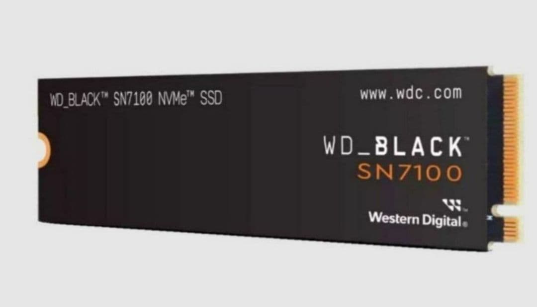 【M.2 SSD】2TB WD BLACK SN7100