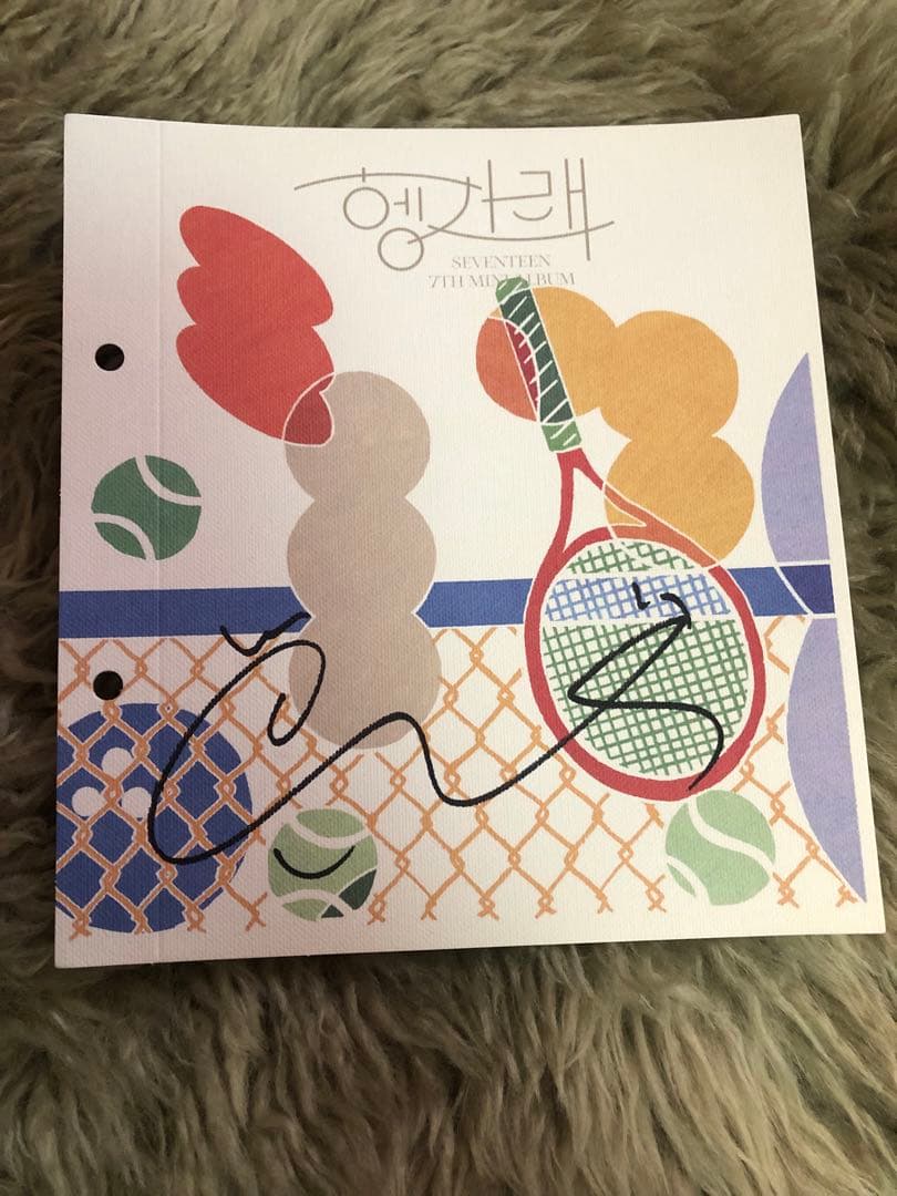 SEVENTEEN サイン入りアルバム ヘンガレ ウォヌ WONWOO トレカ