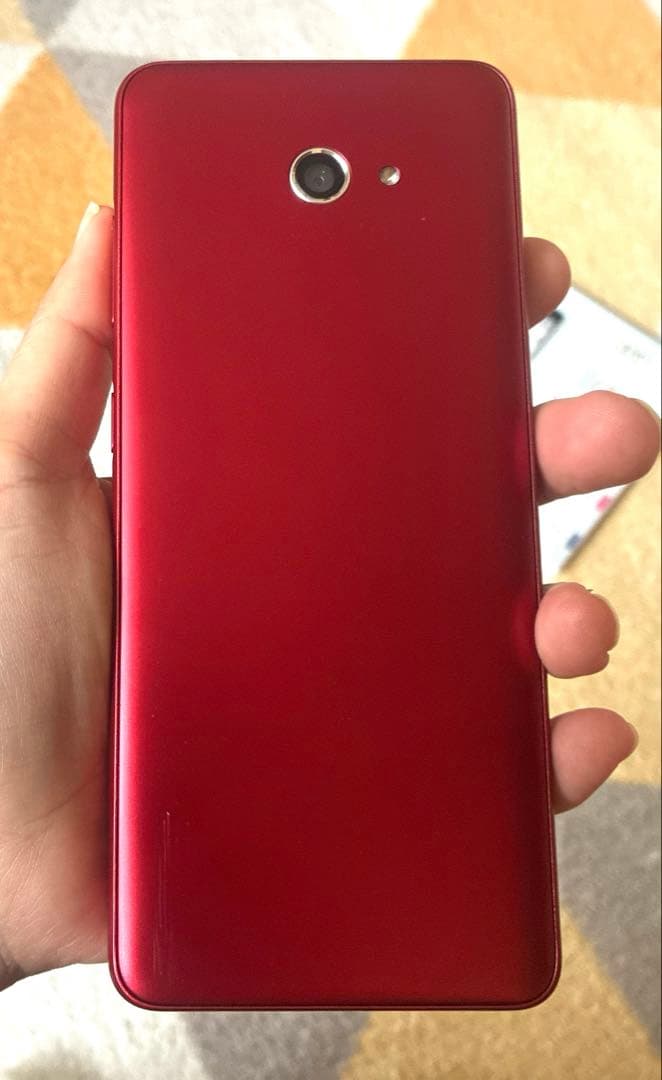 かんたんスマホ2＋　レッド　らくらくフォン 本体+説明書+DVDガイド付き