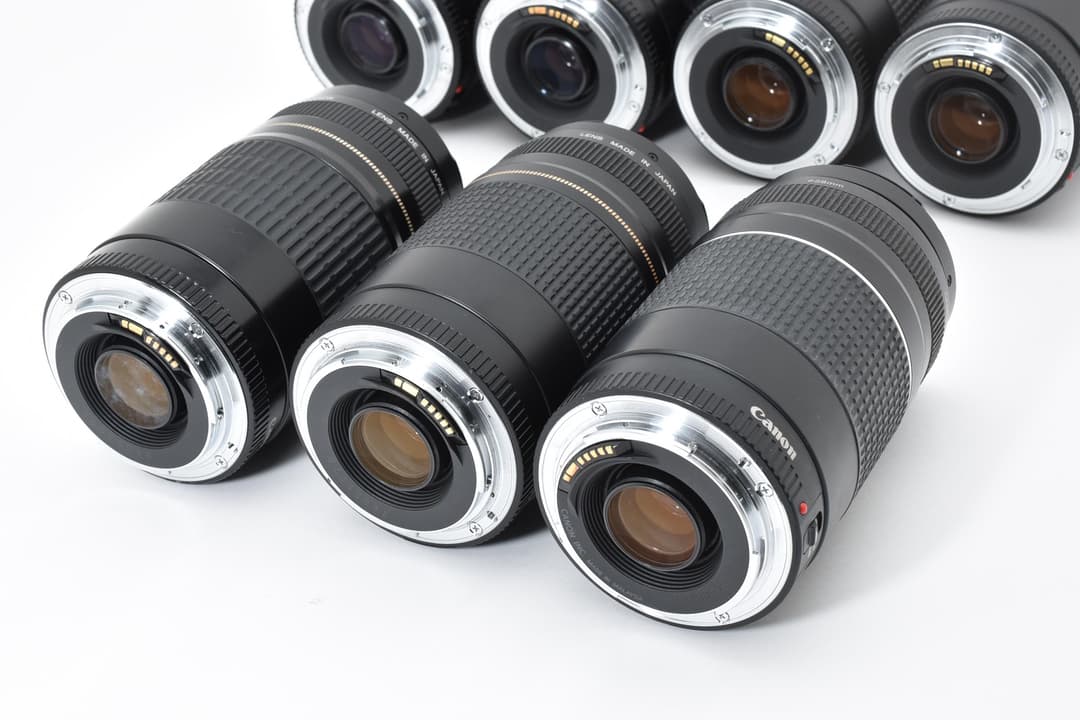 Canon EF 望遠レンズ 7本 まとめ EF 75-300mm 0257