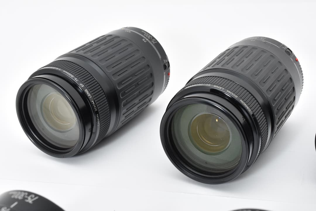 Canon EF 望遠レンズ 7本 まとめ EF 75-300mm 0257