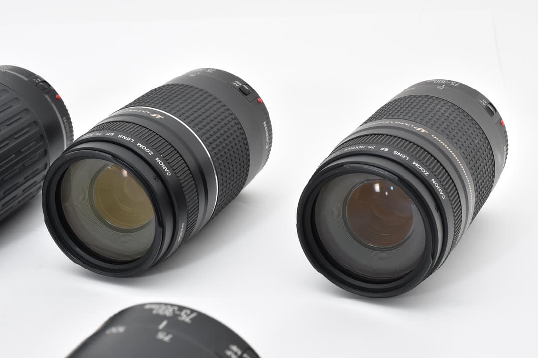 Canon EF 望遠レンズ 7本 まとめ EF 75-300mm 0257