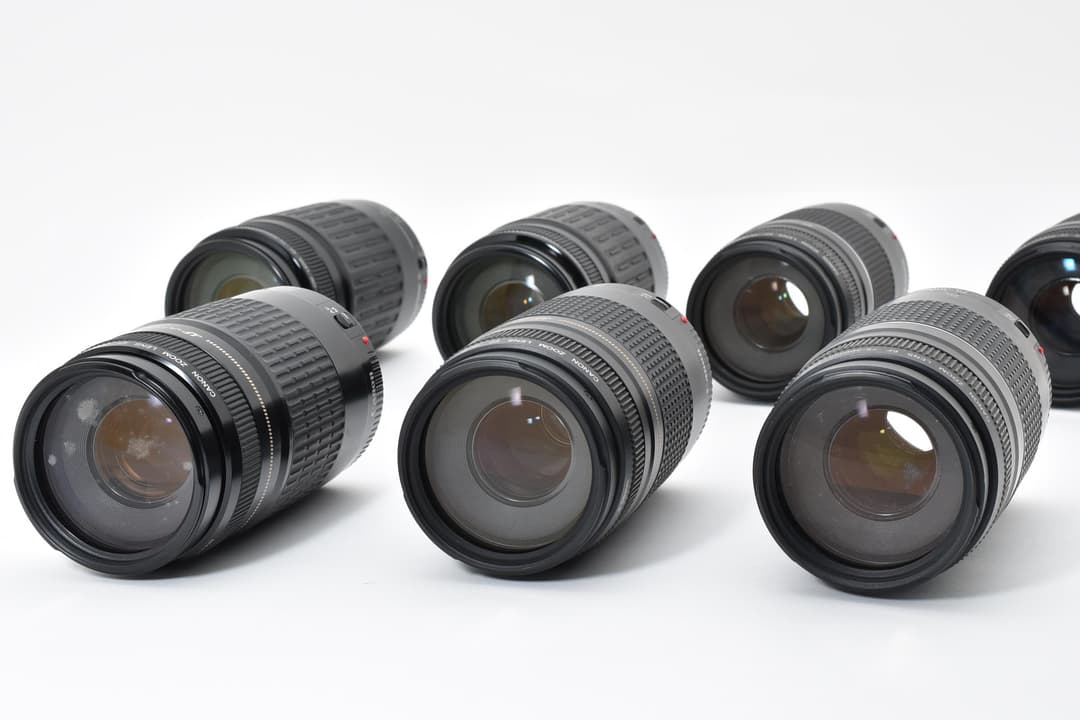 Canon EF 望遠レンズ 7本 まとめ EF 75-300mm 0257
