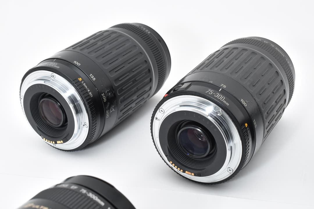 Canon EF 望遠レンズ 7本 まとめ EF 75-300mm 0257