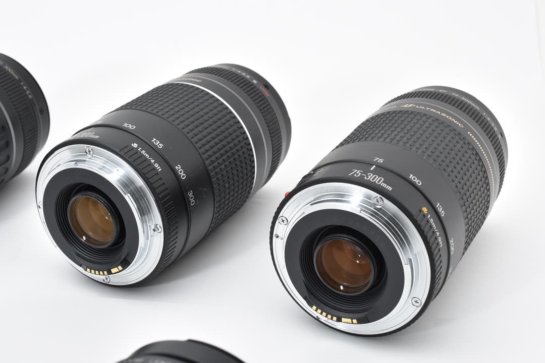 Canon EF 望遠レンズ 7本 まとめ EF 75-300mm 0257
